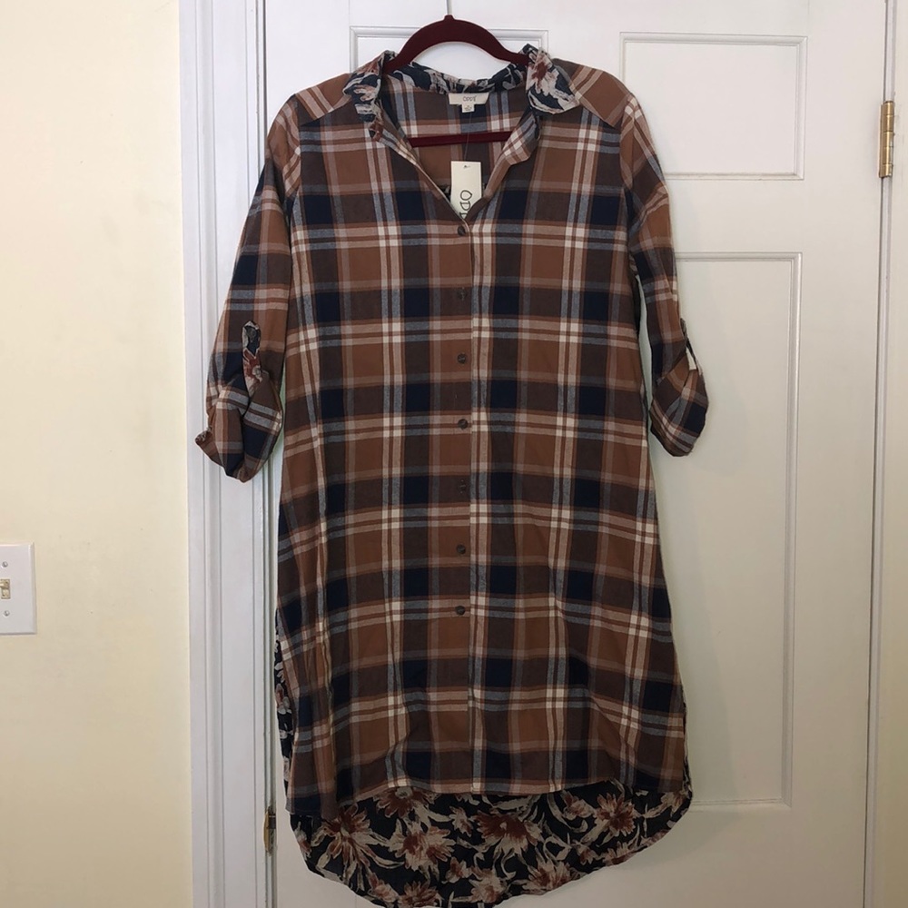 Plaid dress